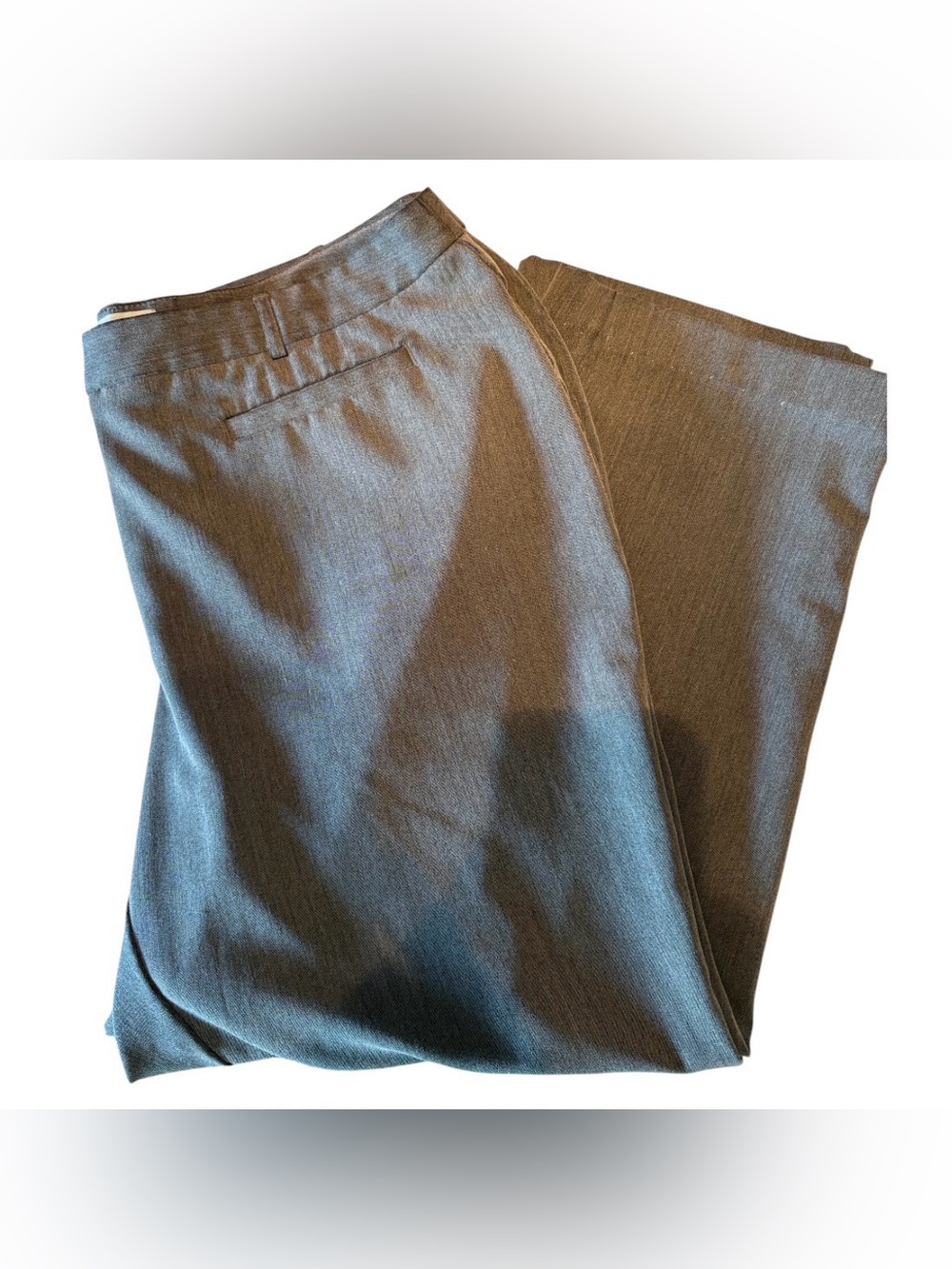 Avenue Studio Woman’s Classic Dress Pants in Gray